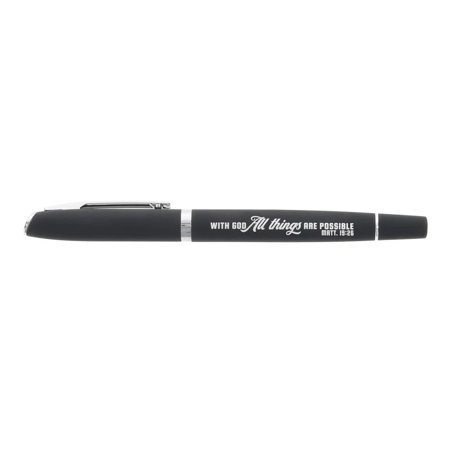 Neriah’s Light; With God All Things Are Possible Pen; Gift Boxed