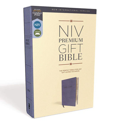 NIV Premium Gift Bible – Navy Red Letter Comfort; Neriah's Light