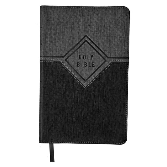 NIV Premium Gift Bible – Black/Gray Comfort Print ; Neriah's Light