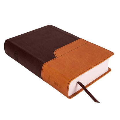 NIV Holy Bible – Chocolate & Amber Large Print ; Neriah's Light
