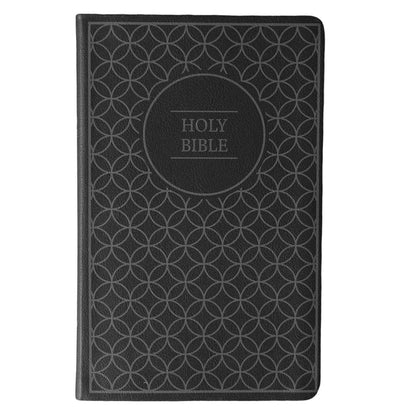 NIV Thinline Bible – Gray/Black Comfort Leather ; Neriah's Light