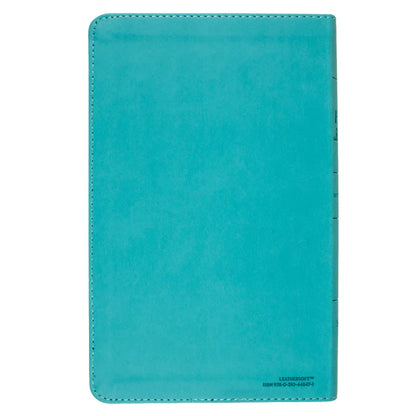 NIV Thinline Bible – Teal Faux Leather Comfort Print; Neriah's Light