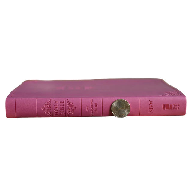 NIV Value Thinline Bible – Pink Comfort Print: Neriah's Light