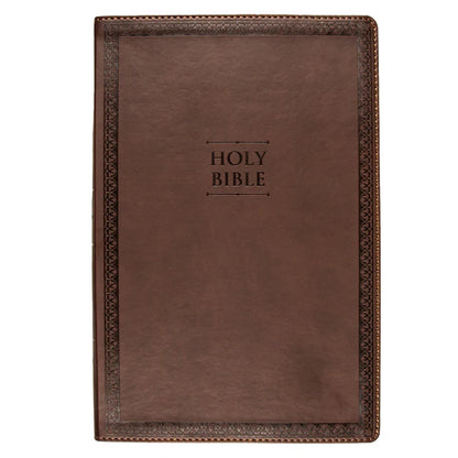 NIV Thinline Bible – Faux Leather Large Print Comfort; Neriah's Light