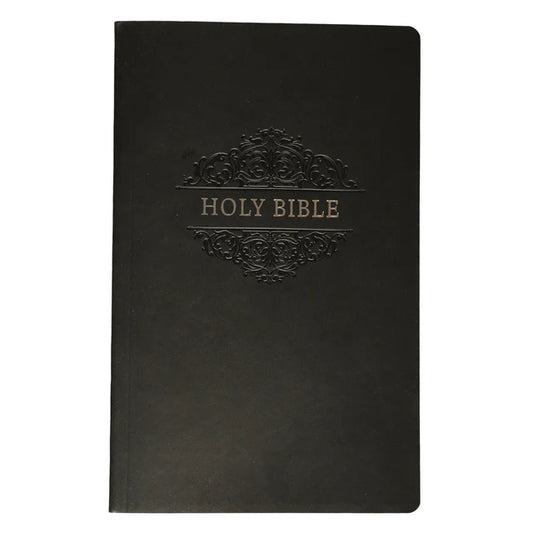 NIV Holy Bible – Black Soft Touch Leather Comfort; Neriah's Light