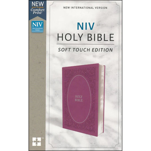 NIV Holy Bible – Pink Soft Touch Leather; Neriah's Light
