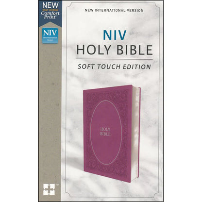 NIV Holy Bible – Pink Soft Touch Leather; Neriah's Light