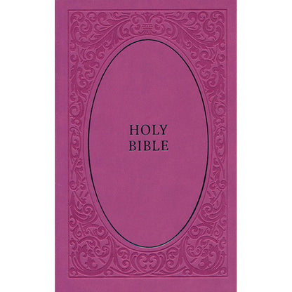 NIV Holy Bible – Pink Soft Touch Leather; Neriah's Light