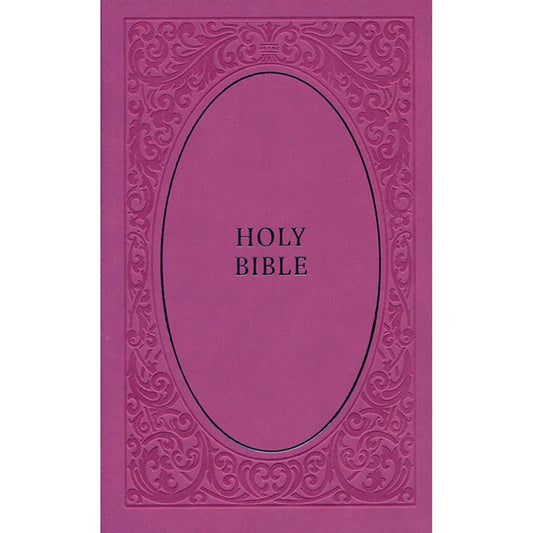 NIV Holy Bible – Pink Soft Touch Leather; Neriah's Light