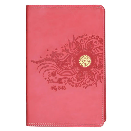 NIV Premium Youth Gift Bible – Coral Red Letter; Neriah's Light