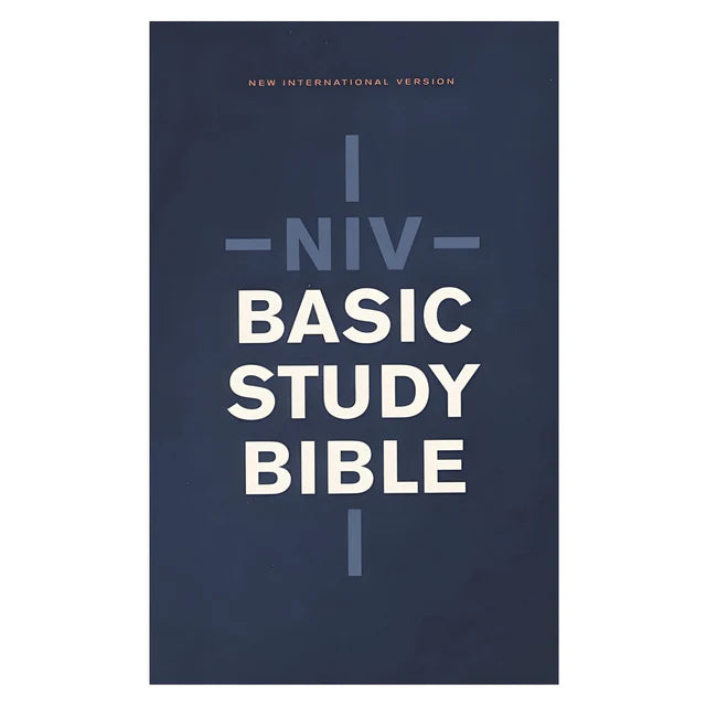 NIV Basic Study Bible – Economy Red Letter Paperback; Neriah's Light
