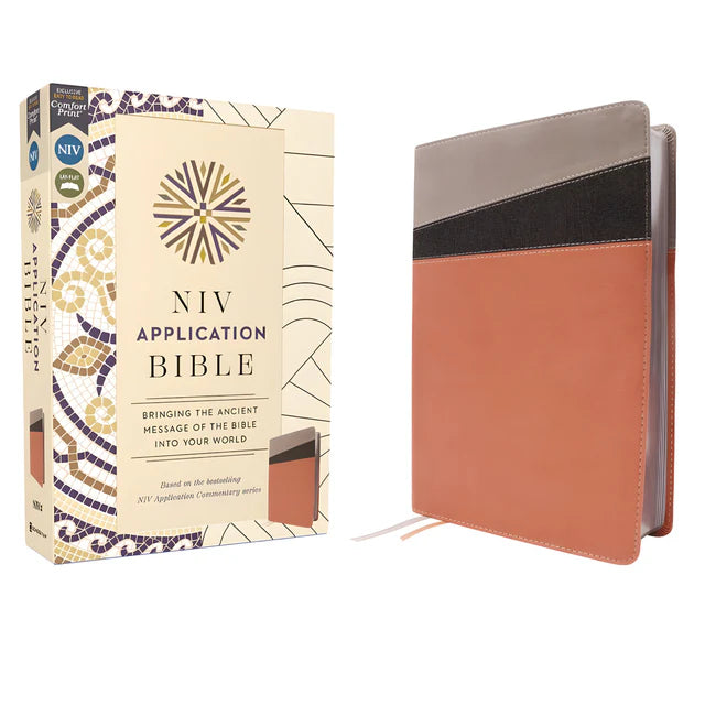 NIV Application Bible – Coral & Grey Comfort Print; Neriah's Light