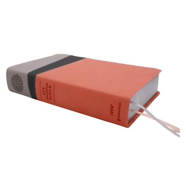 NIV Application Bible – Coral & Grey Comfort Print; Neriah's Light