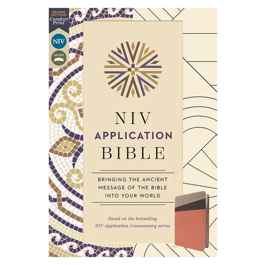 NIV Application Bible – Coral & Grey Comfort Print; Neriah's Light