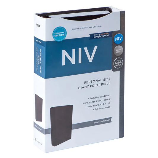 NIV Personal Size Bible – Red Letter Giant Print ; Neriah's Light