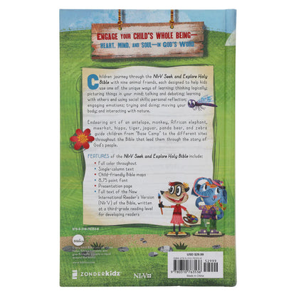 Neriah’s Light: NIrV Seek and Explore Holy Bible; Hardcover Edition