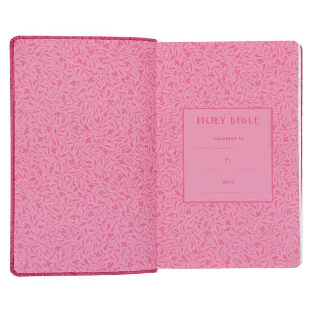 ESV Standard Bible – Pink Vines Faux Leather Edition ; Neriah's Light