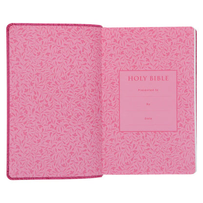 ESV Standard Bible – Pink Vines Faux Leather Edition ; Neriah's Light