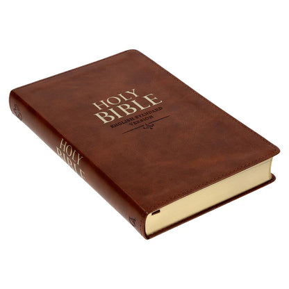 ESV Standard Bible – Tan Brown Faux Leather Edition ; Neriah's Light