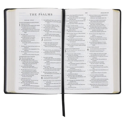 ESV Standard Bible – Black Faux Leather Edition ; Neriah's Light