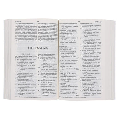 ESV Kids Bible – Blue Paperback; Full Text & Illustrations; Neriah’s Light