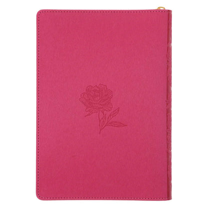 Amazing Grace How Sweet the Sound Faux Leather Journal with Zipped Closure