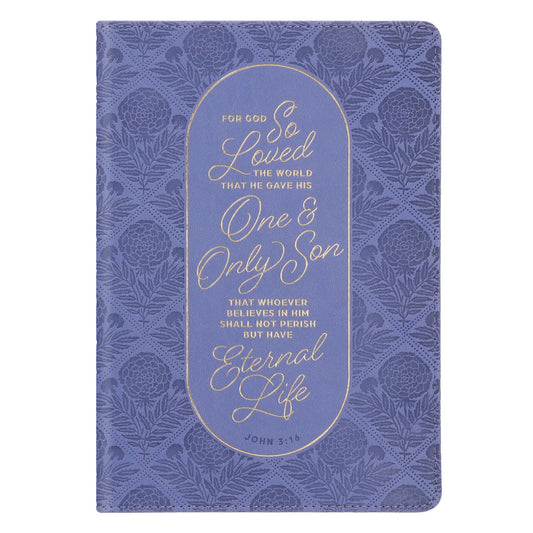 For God So Loved – Faux Leather Prayer Journal | Neriah’s Light