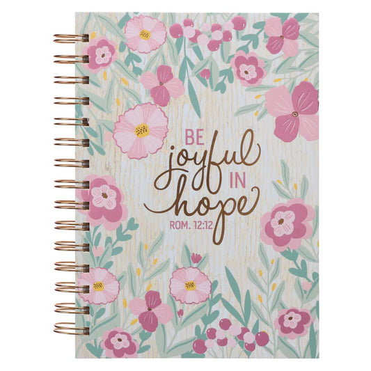 Neriah's Light – Be Joyful in Hope Wirebound Journal