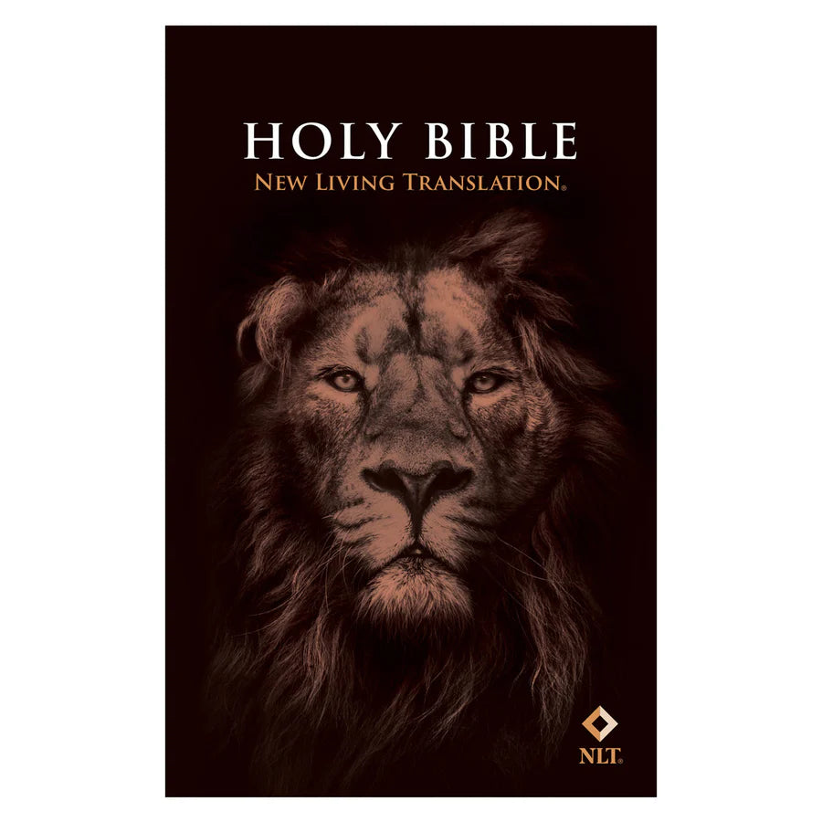 NLT Lion Outreach Bible – Paperback; Evangelism Bible; Neriah’s Light