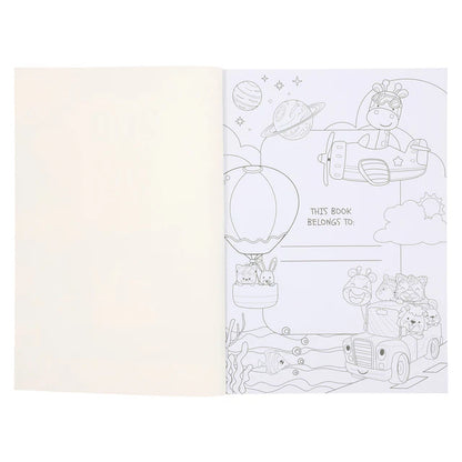 God Is with Me Wherever I Go: A Coloring Adventure for Kids (Paperback)