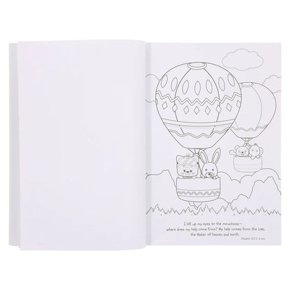 God Is with Me Wherever I Go: A Coloring Adventure for Kids (Paperback)