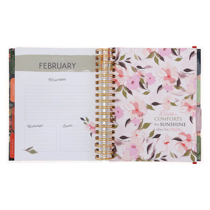 Neriah’s Light; 2026 18-Month Planner; Make Things Happen Wirebound