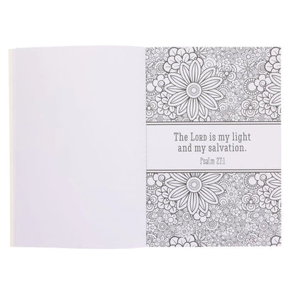 Coloring Through the Psalms Coloring Book (Paperback)