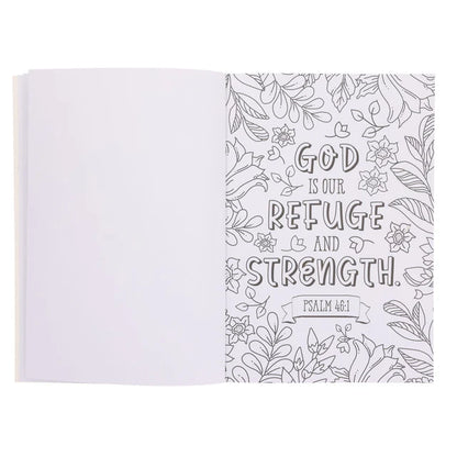 Coloring Through the Psalms Coloring Book (Paperback)