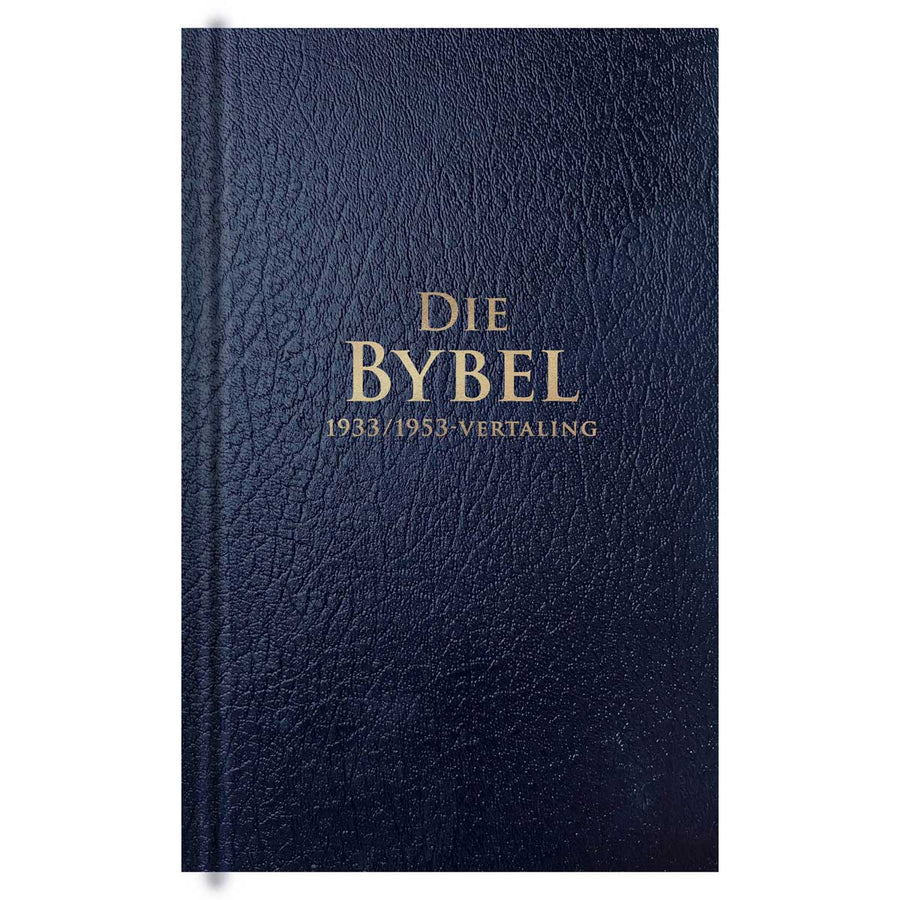 Afrikaanse Bybel | 1933/1953 Vertaling in Swart Hardeband