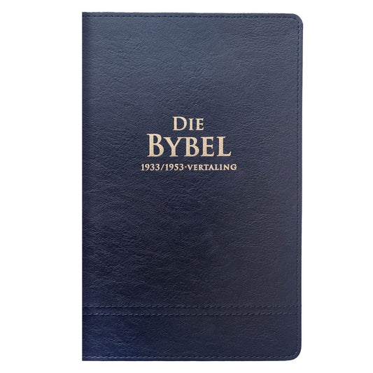 Afrikaanse Swart Bybel | 1933/1953 Vertaling in Kunsleer