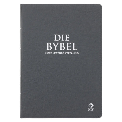 NLV Steenkool Egte Leer Grootdruk Bybel