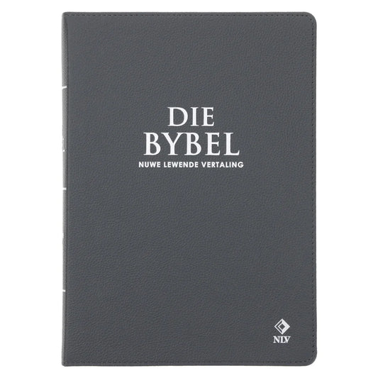 NLV Steenkool Egte Leer Grootdruk Bybel