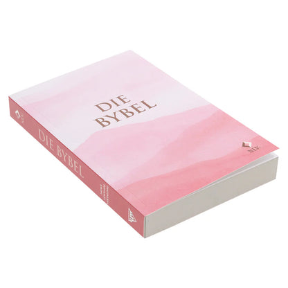 NLV Uitreikbybel | Pienk Berge Sagteband Afrikaans Bybel