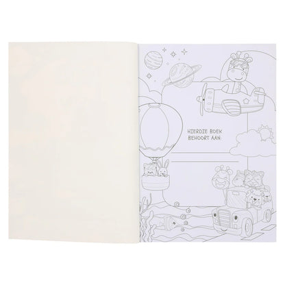 God Is by My Waar Ek Ook Al Gaan: 'n Inkleur Avontuur vir Kinders (Sagteband)