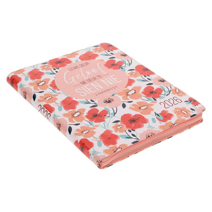 Neriah’s Light; 2026 18-Month Planner; Live by Faith Faux Leather Zip