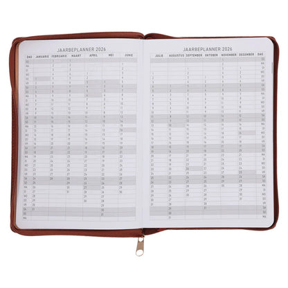 Neriah’s Light; 2026 Jaarbeplanner; Die Here is My Sterkte Kunsleer