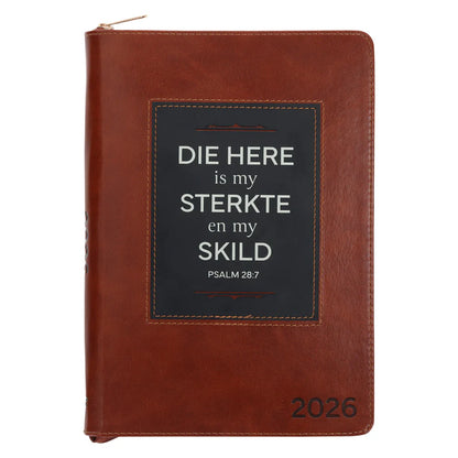 Neriah’s Light; 2026 Jaarbeplanner; Die Here is My Sterkte Kunsleer
