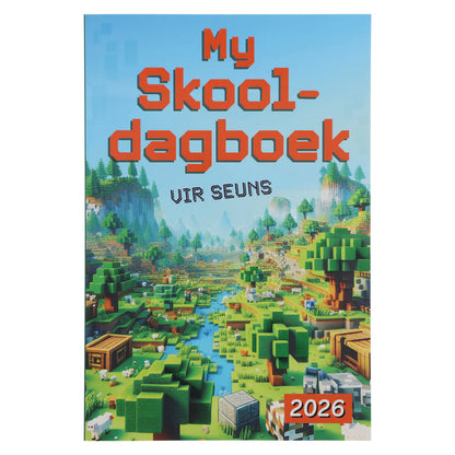 Neriah's Light – 2026 Skooldagboek vir Seuns; Sagteband Dagbeplanner