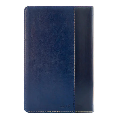 NKJV Deluxe Gift Bible Red Letter Blue (Comfort Print)(Imitation Leather)