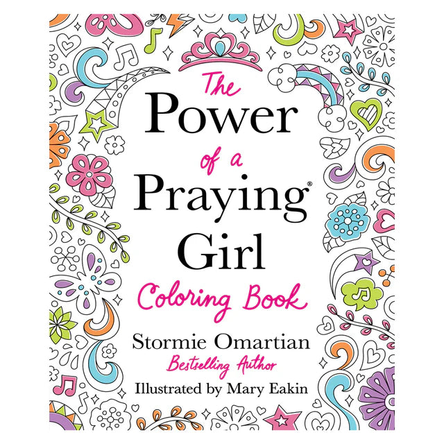 The Power Of A Praying Girl Coloring Book (Paperback)