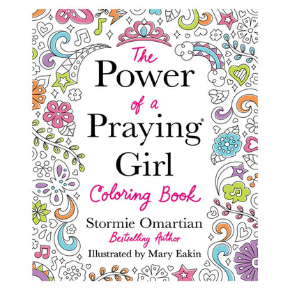 The Power Of A Praying Girl Coloring Book (Paperback)
