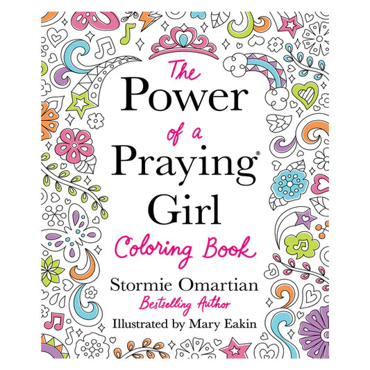 The Power Of A Praying Girl Coloring Book (Paperback)