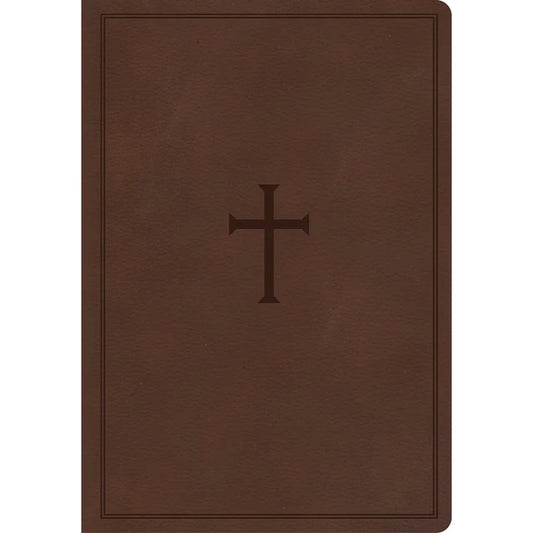Neriah’s Light: CSB Reference Bible; Brown Super Giant Print Edition