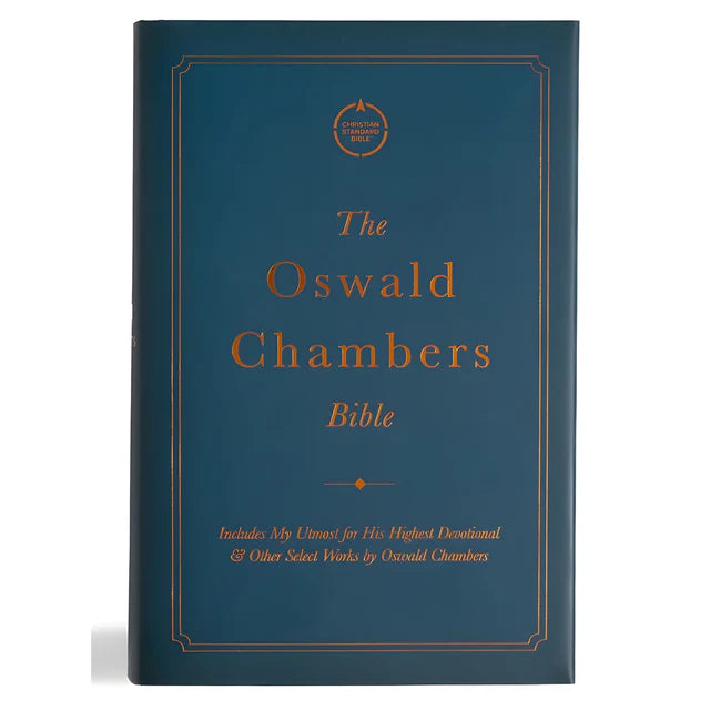 Neriah’s Light: CSB Oswald Chambers Bible; Durable Hardcover Edition
